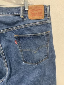 Pantalones de mezclilla Levi’s Strauss 550 para hombre talla 40x32 azules rectos relajados LEER MÁS - Imagen 1 de 14