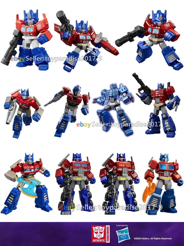 Blokees Transformers Optimus Prime G1 IDW Action Figure Model Kit Lot Orion Pax - Image 1 of 4