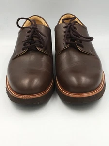 Zapato de vestir Oxford Samuel Hubbard para hombre 9M "Fundador" cuero castaño 4732 - Imagen 1 de 6