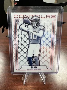 2024 Panini Phoenix - Contours Bo Nix #CON-BNX (RC) - Picture 1 of 2
