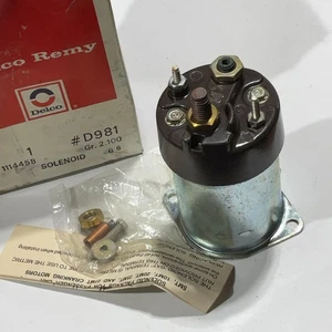 NOS Delco GM # D981 or # 1114458Starter Solenoid 57-85 GM Car Truck - Picture 1 of 5
