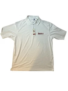 Polo Los Angeles Angels grande logo ricamato baseball Antigua taglia large - Foto 1 di 4