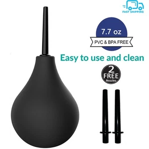 225ml Haus Klistier Birnen Set Wiederverwendbar Darm Darm Spülung Dusche Reiniger - Bild 1 von 16