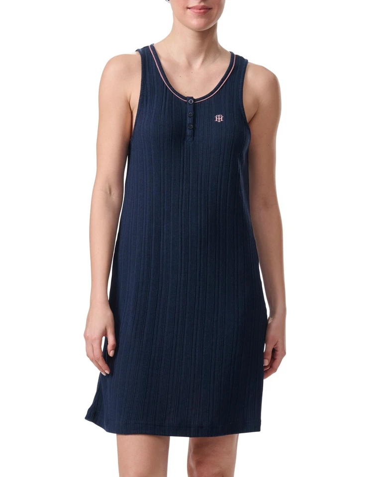Vestido para dormir sin mangas Tommy Hilfiger para mujer - Sky Captain, X-LARGE Foto 1 de 1