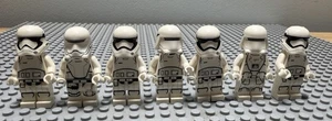 Lot Of 7 LEGO Minifigures First Order Flametroopers - Picture 1 of 3