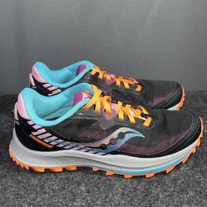 Saucony Peregrine 11 Trail Running Shoes Women’s 7.5 Black S10641-25 - Picture 1 of 11