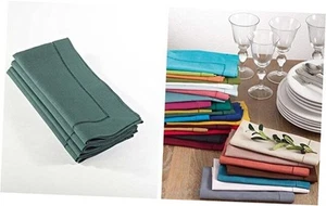6100C Tovagliolo da Pranzo 24/7 Collezione Tutti i Giorni Verde Diaspro Cucito Orlo, 20" - Foto 1 di 3