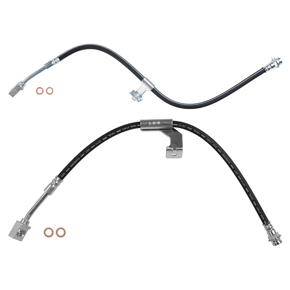 Sunsong Front Left & Right Brake Hydraulic Hose Kit for GMC G3500 Chevrolet G30 - Image 1 of 1
