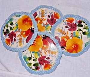 4 sottobicchieri Pioneer donna 4 pollici vintage fiori e fiori giubileo - Foto 1 di 3