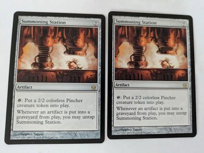 2 Summoning Station 5th Dawn MTG NM Free shipping with tracking - Image 1 of 2