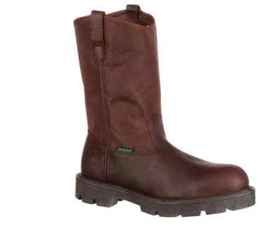 Georgia Boot Homeland Punta de Acero Impermeable Pull On Bota de Trabajo G111 Foto 1 de 4