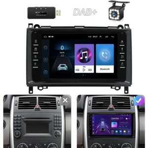8" DAB+ Autoradio GPS Für Mercedes Benz Klasse Sprinter W245 W169 Viano + Kamera - Bild 1 von 12
