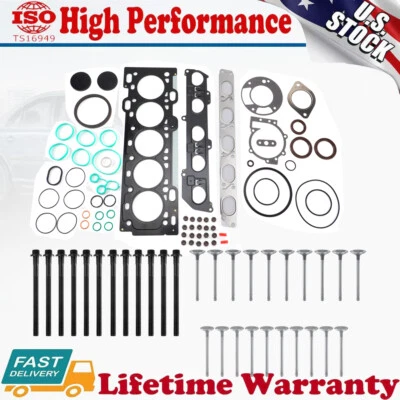 Junta de culata de motor de 2,5 L con kit de pernos para Volvo C30 C70 S40 S60 V50 V60 Foto 1 de 4