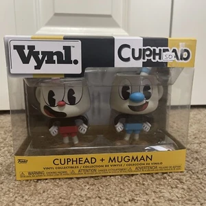 Funko VYNL Cuphead Mugman 2 Pack Vinyl Sammlerstück NEU - Bild 1 von 3