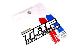 TAMIYA RC Model TRF Stripe White T-Shirt A (Small) 67240 - Picture 1 of 2