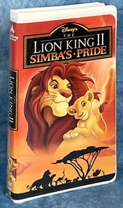 The Lion King II 2 Simba's Pride (VHS, 1998, Clamshell) Walt Disney, Like New - Picture 1 of 4