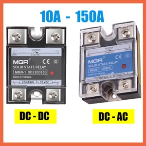 SSR Halbleiter Solid State Relais Einzelphase DC/AC 3-32V Steuerspannung 10-150A - Bild 1 von 31