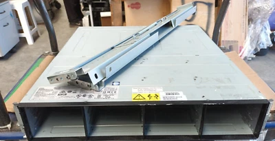 IBM Storwize Expansion Chassis V5000 p/n 00Y5762,Rails/No hdds/No caddies/no bla - Image 1 of 3
