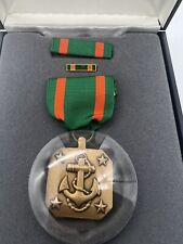 Vintage US Navy USMC Marine Corps Achievement Medal Set New In Box FAST SHIPPING