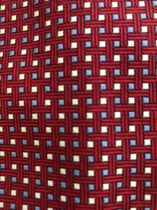 Brooks Brothers mehrfarbige geometrische Seidenkrawatte USA 58" x 33/4" - Bild 1 von 5