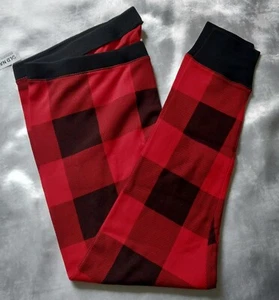 Old Navy Women's XXL Red Waffle-Knit Pajama Leggings elasticized waist ~ New - Picture 1 of 6