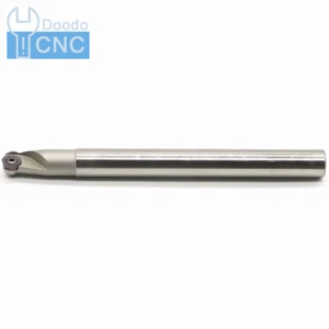 EMR C12-4R12-130 1Flute CNC Round Nose End Mill Tool Holder + 10Pcs RPMT08T2MOE - Picture 1 of 7
