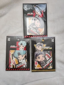 Juego de pegatinas oficiales TinyTan BTS V Jungkook Suga Tiny Tan sellado - Imagen 1 de 6