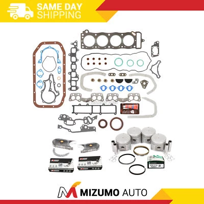 Juego completo de juntas cojinetes de pistones para camioneta Toyota Celica Corona 75-80 2,2 L 20R Foto 1 de 4