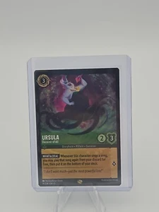 Úrsula Deceiver of All LEGENDARY sin papel de aluminio #91/204 - Lorcana Inklands - Imagen 1 de 10