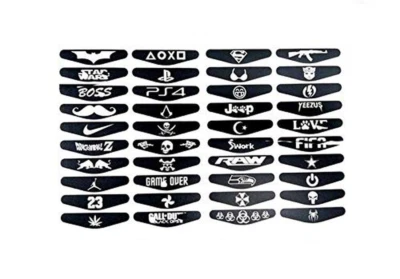 1 PIEZA Pegatinas Barra de Luz Juego Personalizadas Calcomanía Cubierta LED Barra de Luz Película para PS4 Contr Foto 1 de 4