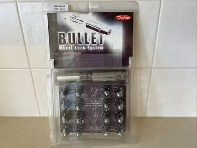 TOPLINE Bullet  WHEEL LOCKS SYSTEM   C48705S-16  CHROME - Imagem 1 de 4