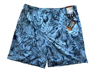 Speedo Tech Volley Badeshorts Herren XXL blau Tropical Liner Stretch UPF 50+ - Bild 1 von 8