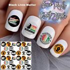 Black Lives Matter Waterslide Nail Decals Set Of 50 Water