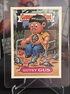 1987 Topps 11th Series Garbage Pail Kids #449b Gutsy Gus Os11 - Picture 1 of 2