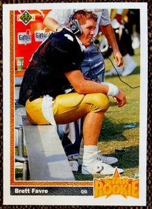 1991 Upper Deck Brett Farve RC - Bild 1 von 2