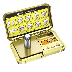 Digitale Schmuckwaage, 200 g, 0,01 g, Taschenwaage mit 50 g Kalibriergewicht - Bild 1 von 6
