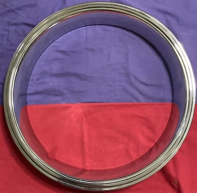 1982 1983 1984 1985 1986 1987 Ford Tempo Escort 14" anillo de belleza de acero inoxidable 1 Foto 1 de 4