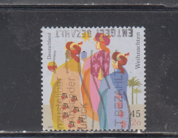GERMANY :  2007 - USED  - SCOTT # B990  SEMI POSTAL / XMAS - Image 1 of 1
