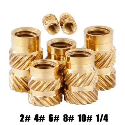 Messing Rändelmutter Gewindeeinsatz Einpressmutter Einschlagmutter for 3D Druck - Bild 1 von 4