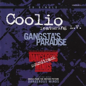 Coolio Featuring L.V. / Gangsta's Paradise 1995 EU ORIGINAL Single MCA Records - Picture 1 of 4