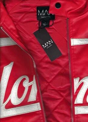 CHAQUETA MACRO BOUCHEPANEL CONTRASTE PU BOUCHEPANEL REDORANGE BOOHOO-S-BOXY Foto 1 de 4