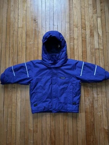 VTG Patagonia Purple Kids Guide Parka Hoodie Sz. 3-4 (XXS) - Picture 1 of 14