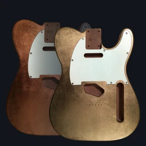 FRANCHIN Mars guitar body Glossy METALLIC LEAF Alder T-type *MADE TO ORDER - Imagen 1 de 9