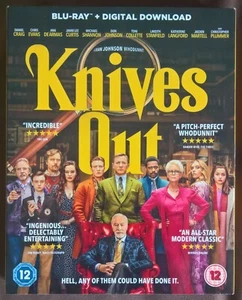 Knives Out Blu Ray (Daniel Craig, Chris Evans) mit Schutzhülle - Bild 1 von 4