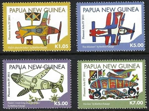 2011 PNG SG#1468/71 Pioneer Arts series 4 set of 4 mint MUH Papua New Guinea - Picture 1 of 1