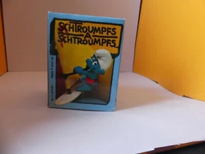 PEYO FIGURINE SCHTROUMPF  SCHLUMPF WINDSURFER REF 40215 NEUF BOITE - Bild 1 von 6