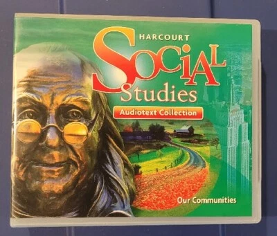 Harcourt Social Studies 3/3rd Audiotext Collection History,12 CDs,Communities - Image 1 of 4