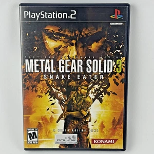 Metal Gear Solid 3: Snake Eater (PS2) with Manual - Picture 1 of 9