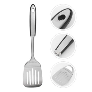 Frying Spatula Pizza Spatula Butter Scraper Icing Spatula Slotted Steak Spatula - Picture 1 of 12