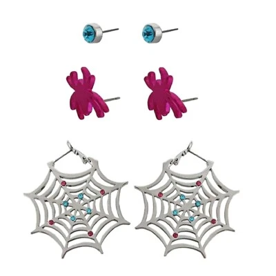 Paquete de 3 pendientes Marvel Spider-Gwen - OS - NUEVO CON ETIQUETAS Foto 1 de 4